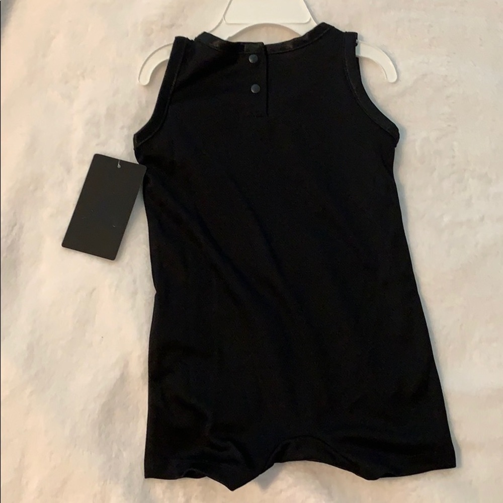 ⭐️HP⭐️ [ Air Jordan ] Black & Red Onesie 23 NWT - Picture 6 of 7
